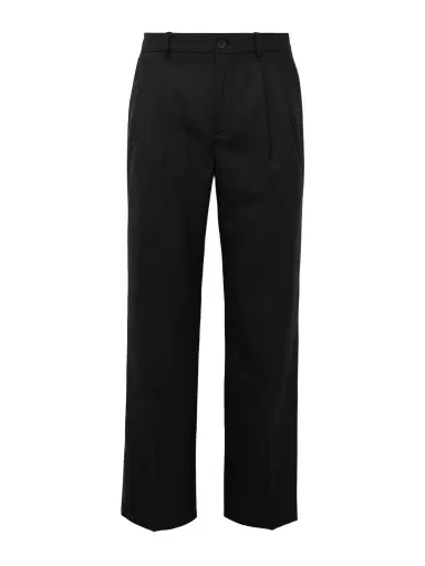 MR P. Edward Straight-Leg Pleated Woven Trousers - Men | Thumbnail 1