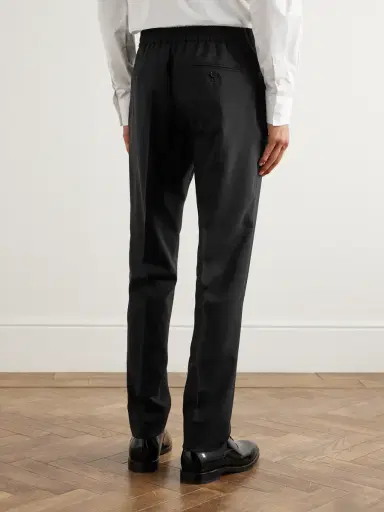MR P. Tapered Wool Tuxedo Trousers - Men | Thumbnail 4