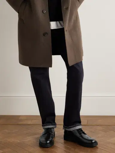 MR P. Jacques Waxed-Leather Brogue Boots - Men | Thumbnail 2 MR P. Jacques Waxed-Leather Brogue Boots - Men | Thumbnail 2