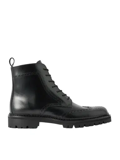 MR P. Jacques Waxed-Leather Brogue Boots - Men | Thumbnail 1 MR P. Jacques Waxed-Leather Brogue Boots - Men | Thumbnail 1