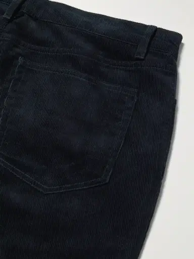 MR P. Samuel Straight-Leg Cotton-Corduroy Trousers - Men | Thumbnail 2