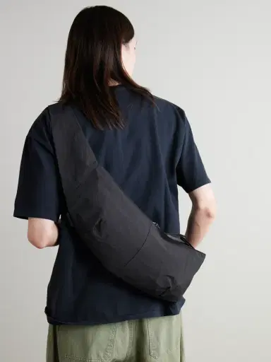 Master-Piece Sash Leather-Trimmed Coated-Nylon Sling Bag - Men | Thumbnail 2 Master-Piece Sash Leather-Trimmed Coated-Nylon Sling Bag - Men | Thumbnail 2