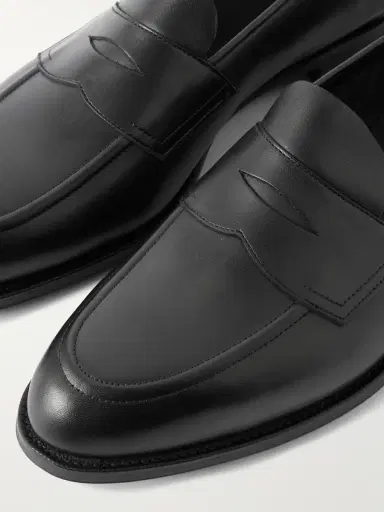 Edward Green Piccadilly Leather Penny Loafers - Men | Thumbnail 4