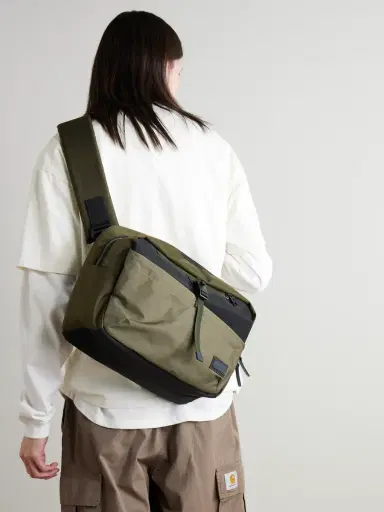 Master-Piece Scramble Shell and Nylon Oxford Messenger Bag - Men | Thumbnail 2 Master-Piece Scramble Shell and Nylon Oxford Messenger Bag - Men | Thumbnail 2