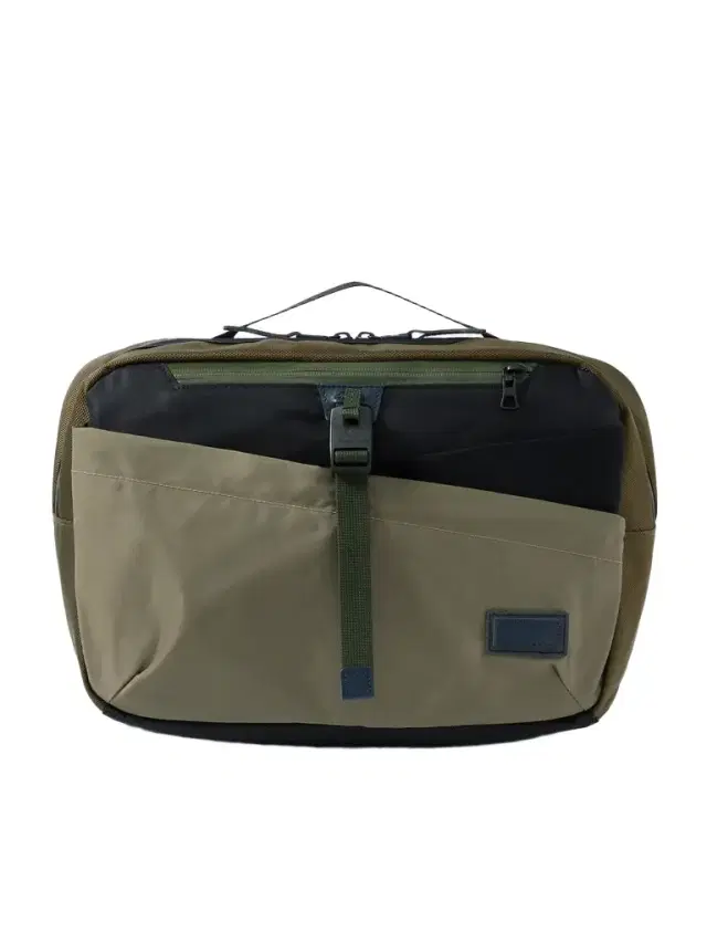 Scramble Shell and Nylon Oxford Messenger Bag - Men