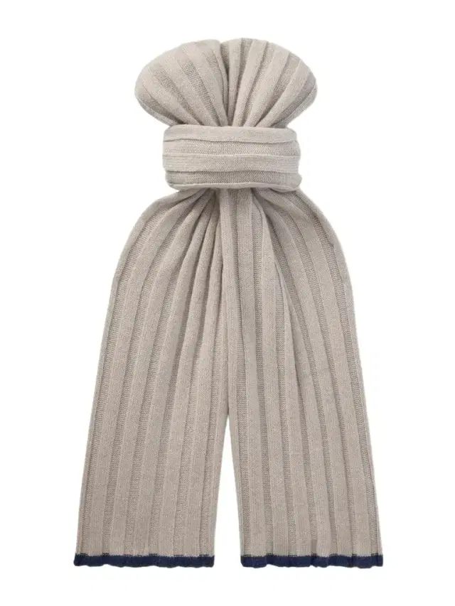 Ribbed Cashmere Scarf - Men