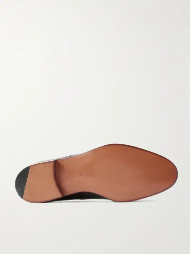 Edward Green Chelsea Cap-Toe Burnished-Leather Oxford Shoes - Men | Thumbnail 3