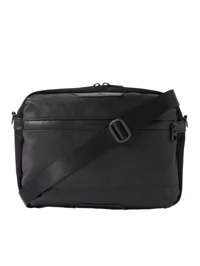 Progress Leather-Trimmed Coated Nylon-Twill Messenger Bag - Men