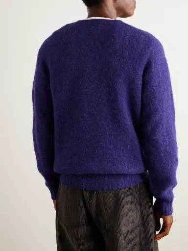 Drake's Brushed-Wool Sweater - Men | Thumbnail 4