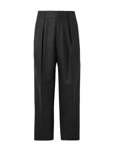 Zegna Straight-Leg Pleated Wool Trousers - Men | Thumbnail 1