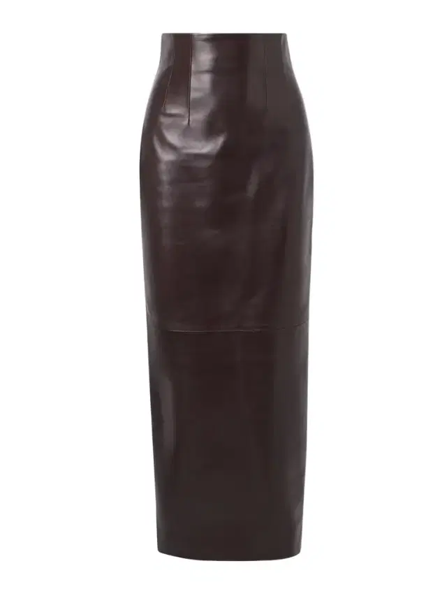 Loxley Leather Maxi Skirt