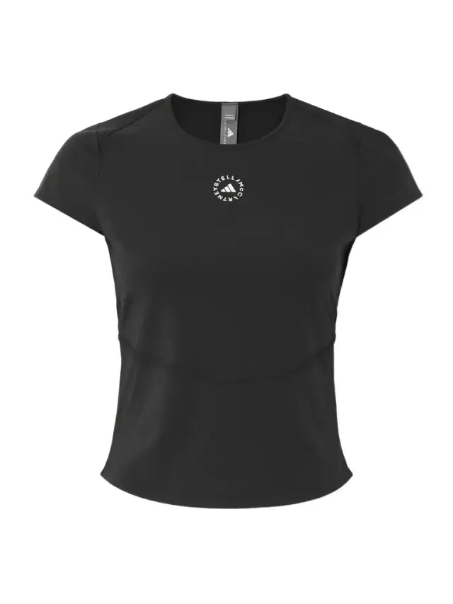 Printed Stretch Recycled-jersey Top