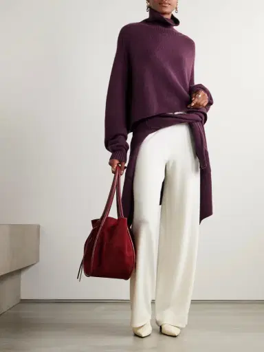 Lisa Yang Sofi Cashmere Wide-leg Pants | Thumbnail 2
