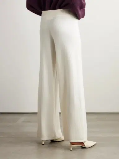 Lisa Yang Sofi Cashmere Wide-leg Pants | Thumbnail 4