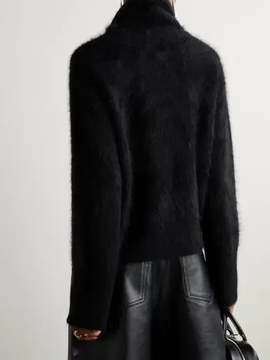 Lisa Yang Floren Brushed-cashmere Turtleneck Sweater | Thumbnail 3 Lisa Yang Floren Brushed-cashmere Turtleneck Sweater | Thumbnail 3