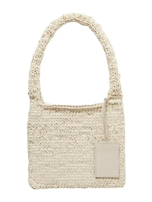 Didion Woven Waxed-cotton Shoulder Bag