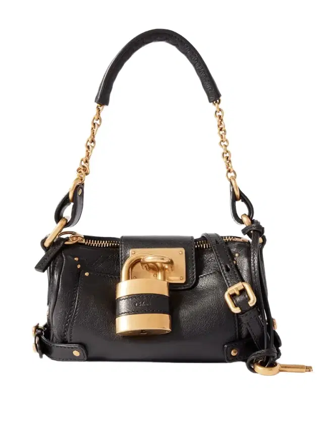 Paddington Textured-leather Shoulder Bag