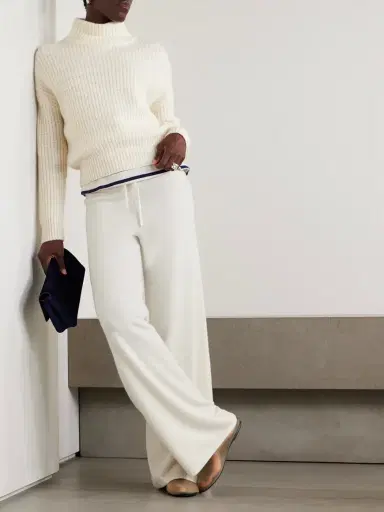 Lisa Yang Julina Ribbed Cashmere Turtleneck Sweater | Thumbnail 2