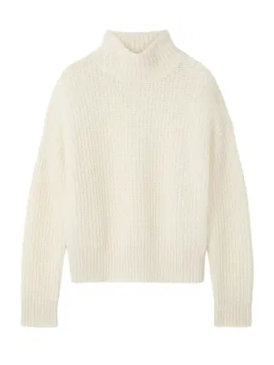 Lisa Yang Julina Ribbed Cashmere Turtleneck Sweater | Thumbnail 1