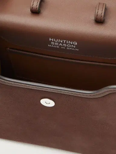 Hunting Season Small Leather-trimed Suede Tote | Thumbnail 5 Hunting Season Small Leather-trimed Suede Tote | Thumbnail 5