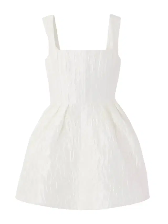 Rebecca Vallance Vanilla Dreams Pleated Cloqué Mini Dress