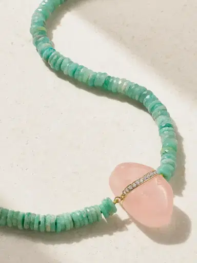JIA JIA Aurora 14-karat Gold Multi-stone Necklace | Thumbnail 1 JIA JIA Aurora 14-karat Gold Multi-stone Necklace | Thumbnail 1