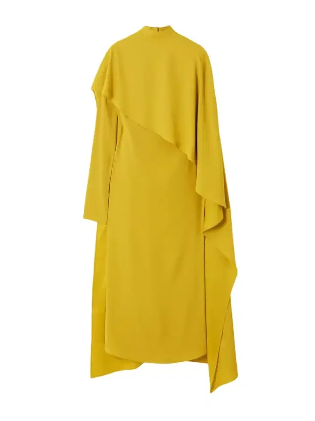 Carrington Cape-effect Crepe Midi Dress