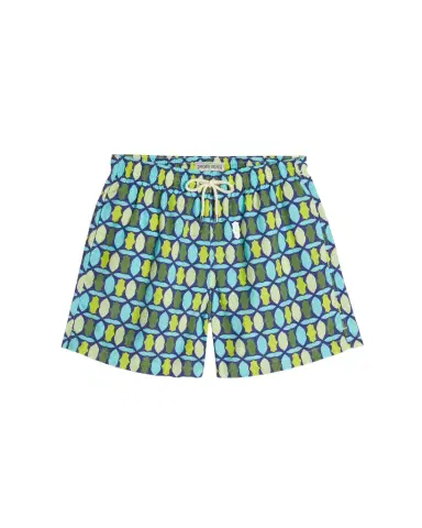 Emporio Sirenuse Abstract Swim Trunks | Thumbnail 1 Emporio Sirenuse Abstract Swim Trunks | Thumbnail 1