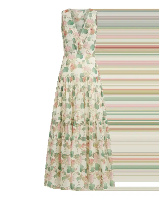 Antheia Dress in Dragonfly Print