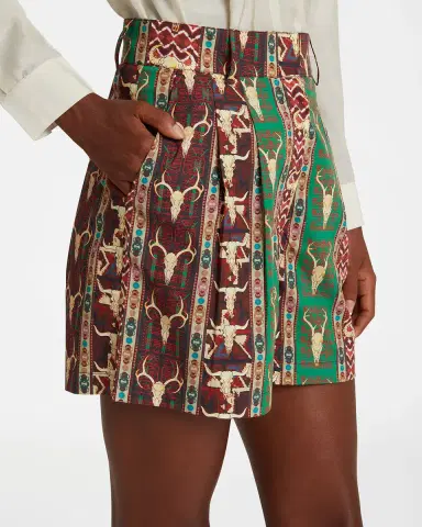 Emporio Sirenuse Beatrice Shorts in Arizona Print | Thumbnail 10 Emporio Sirenuse Beatrice Shorts in Arizona Print | Thumbnail 10