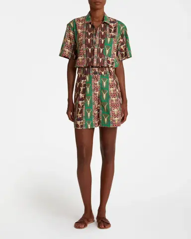 Emporio Sirenuse Beatrice Shorts in Arizona Print | Thumbnail 2 Emporio Sirenuse Beatrice Shorts in Arizona Print | Thumbnail 2