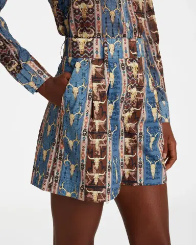 Emporio Sirenuse Beatrice Shorts in Arizona Print | Thumbnail 7 Emporio Sirenuse Beatrice Shorts in Arizona Print | Thumbnail 7