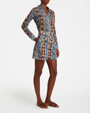 Emporio Sirenuse Beatrice Shorts in Arizona Print | Thumbnail 9 Emporio Sirenuse Beatrice Shorts in Arizona Print | Thumbnail 9