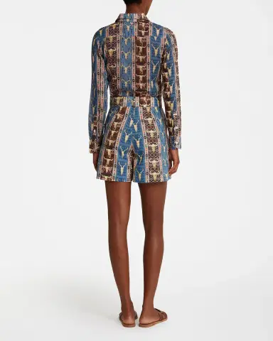 Emporio Sirenuse Beatrice Shorts in Arizona Print | Thumbnail 10 Emporio Sirenuse Beatrice Shorts in Arizona Print | Thumbnail 10