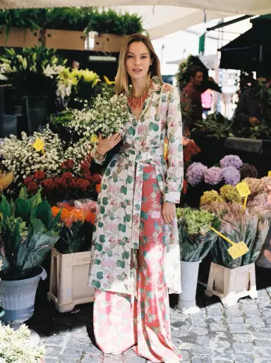 Emporio Sirenuse Blair Trousers in Dragonfly Print | Thumbnail 12