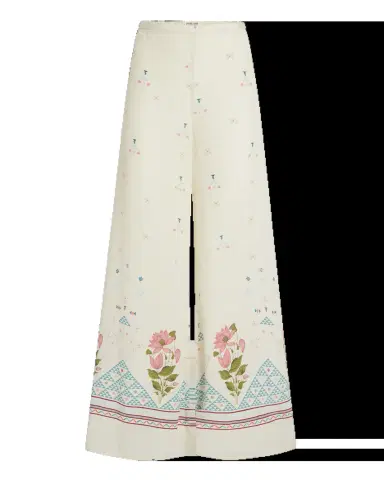 Emporio Sirenuse Blair Trousers in Indian Rose Print | Thumbnail 1