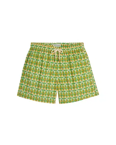 Emporio Sirenuse Brass Crosses Swim Trunks | Thumbnail 1 Emporio Sirenuse Brass Crosses Swim Trunks | Thumbnail 1