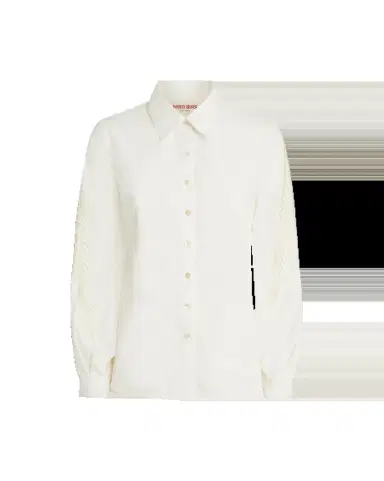 Emporio Sirenuse Carolina Shirt with Palm Embroidery | Thumbnail 2 Emporio Sirenuse Carolina Shirt with Palm Embroidery | Thumbnail 2