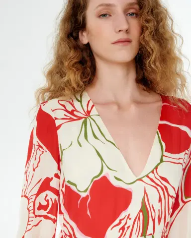 Emporio Sirenuse Citra Dress in Calypso Print | Thumbnail 2