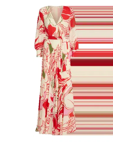 Emporio Sirenuse Citra Dress in Calypso Print | Thumbnail 4