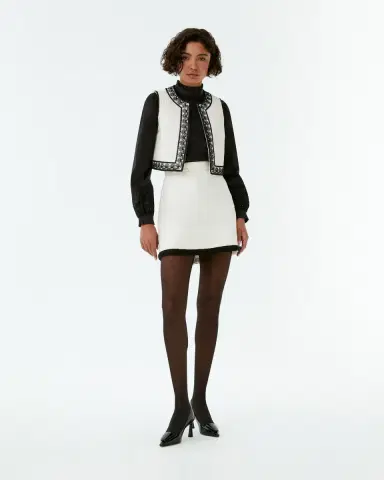 Emporio Sirenuse Clara Vest in Floral Quilt | Thumbnail 5