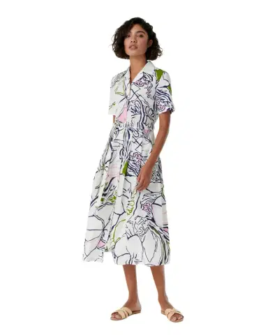 Emporio Sirenuse Claudia Dress in Calypso Print | Thumbnail 1 Emporio Sirenuse Claudia Dress in Calypso Print | Thumbnail 1