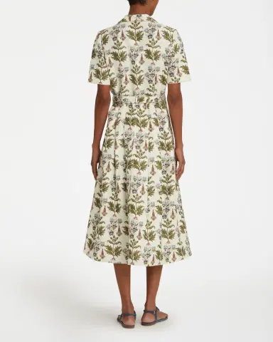 Emporio Sirenuse Claudia Dress in Persian Botanic Print | Thumbnail 4 Emporio Sirenuse Claudia Dress in Persian Botanic Print | Thumbnail 4