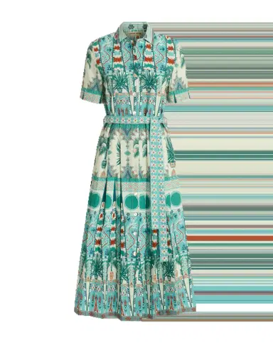 Emporio Sirenuse Claudia Dress in Tribal Botanic Print | Thumbnail 5 Emporio Sirenuse Claudia Dress in Tribal Botanic Print | Thumbnail 5