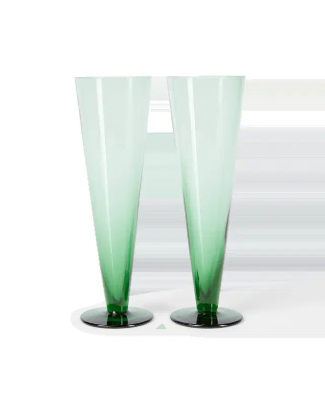Emporio Sirenuse Coloured Champagne Flute Set of 2