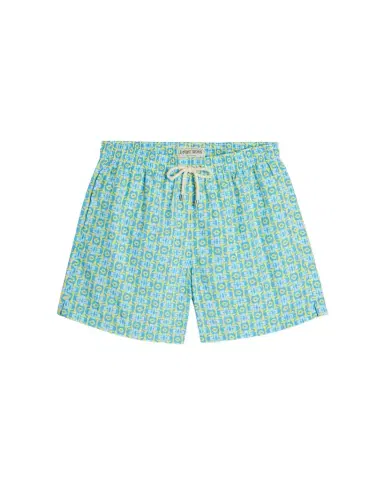 Emporio Sirenuse Crosses & Tails Swim Trunks | Thumbnail 1 Emporio Sirenuse Crosses & Tails Swim Trunks | Thumbnail 1