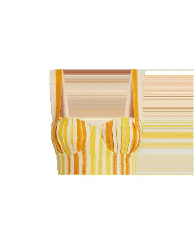 Emporio Sirenuse Dalia Top in Ikat Stripes | Thumbnail 5 Emporio Sirenuse Dalia Top in Ikat Stripes | Thumbnail 5