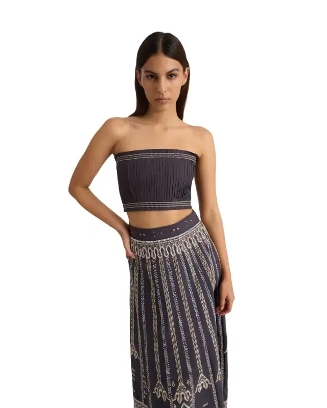 Flavia Top with Calliope Embroidery