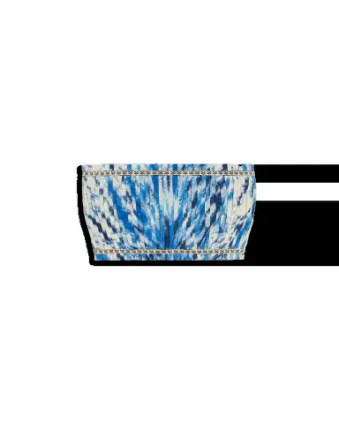 Emporio Sirenuse Flavia Top With Tie Dye Embroidery | Thumbnail 6 Emporio Sirenuse Flavia Top With Tie Dye Embroidery | Thumbnail 6