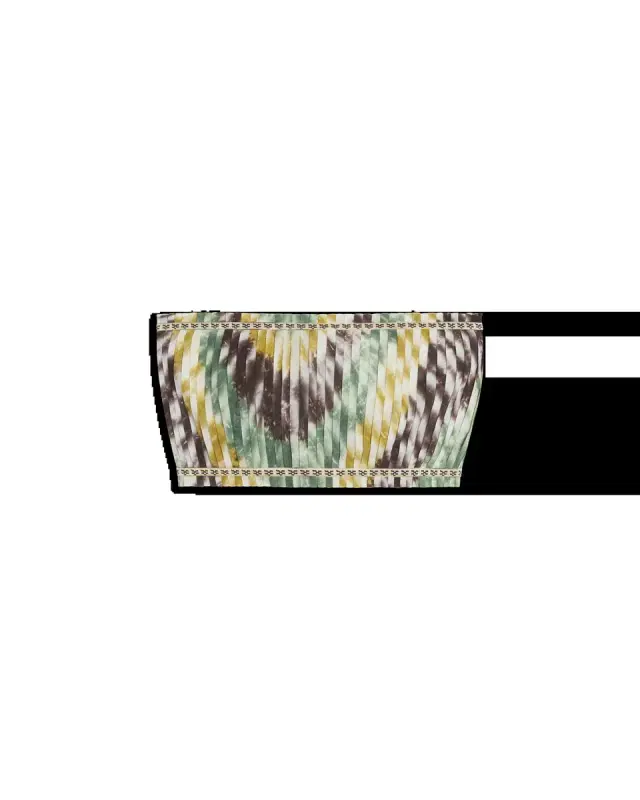 Emporio Sirenuse Flavia Top With Tie Dye Embroidery